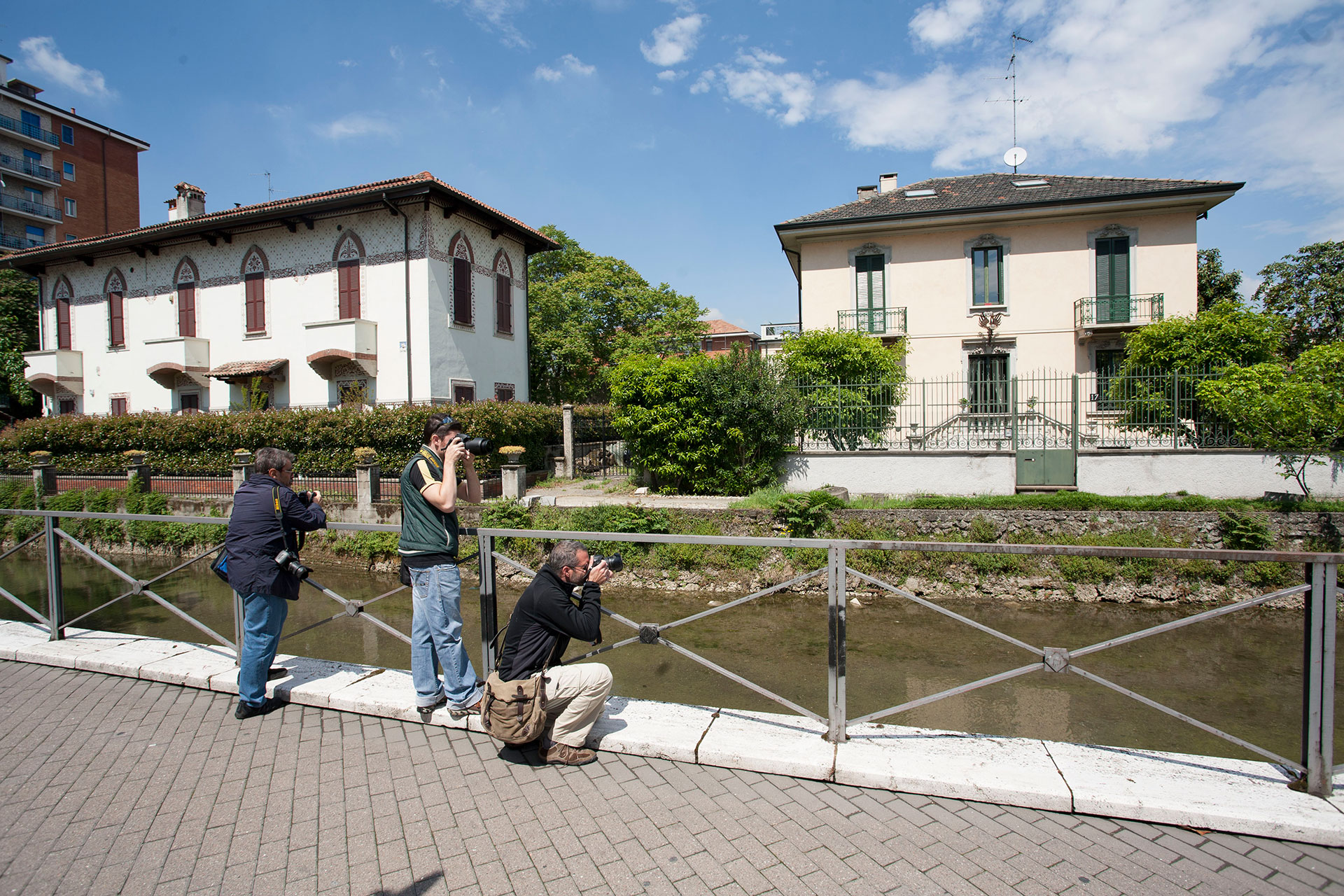 Reportage in Via Padova